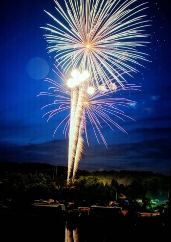 fireworks at triple r camping resort a campground in wny