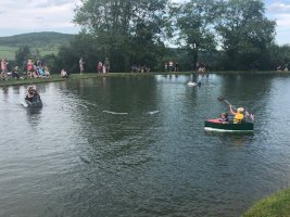 Campers at Pirate and Princess Weekend 2018 at Triple R Campground in Western NY