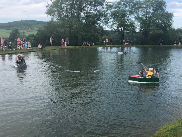 Campers at Pirate and Princess Weekend 2018 at Triple R Campground in Western NY