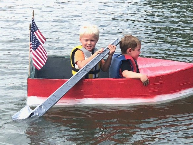 Campers at Pirate and Princess Weekend 2018 at Triple R Campground in Western NY