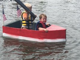 Campers at Pirate and Princess Weekend 2018 at Triple R Campground in Western NY