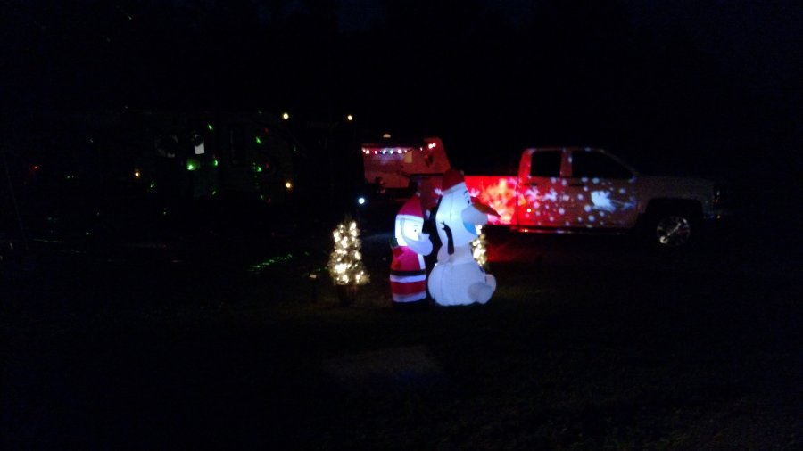 Lights at Christmas in July Weekend and Triple R Campground in Western NY