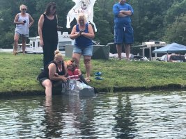 Campers at Pirate and Princess Weekend 2018 at Triple R Campground in Western NY