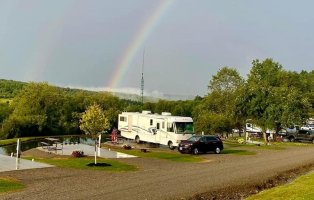 Camper on site 504 at Triple R