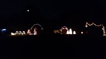 Lights at Christmas in July Weekend and Triple R Campground in Western NY