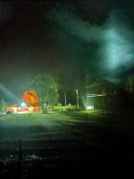 Spooky night pick or the barn at Triple R