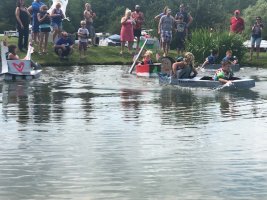 Campers at Pirate and Princess Weekend 2018 at Triple R Campground in Western NY