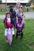 Campers in Costume Halloween Weekend 2018 at Triple R Campground in Western NY