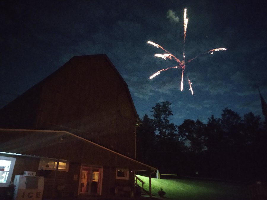 Fireworks at Triple R Camping Resort