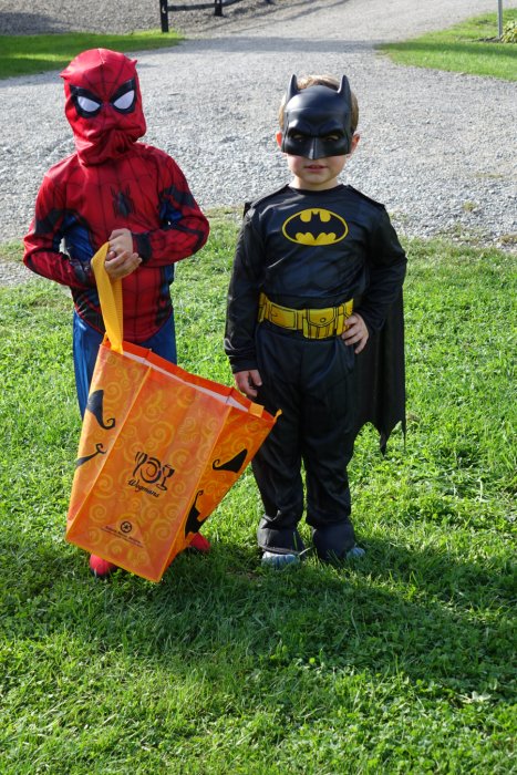 Campers in Costume Halloween Weekend 2018 at Triple R Campground in Western NY