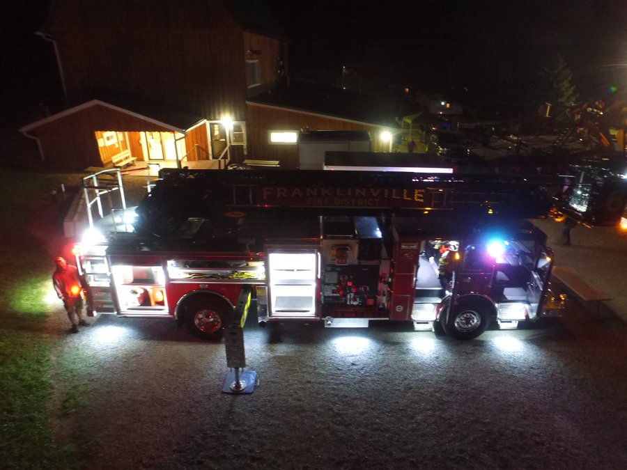 Fire Department Visits Triple R Camping Resort