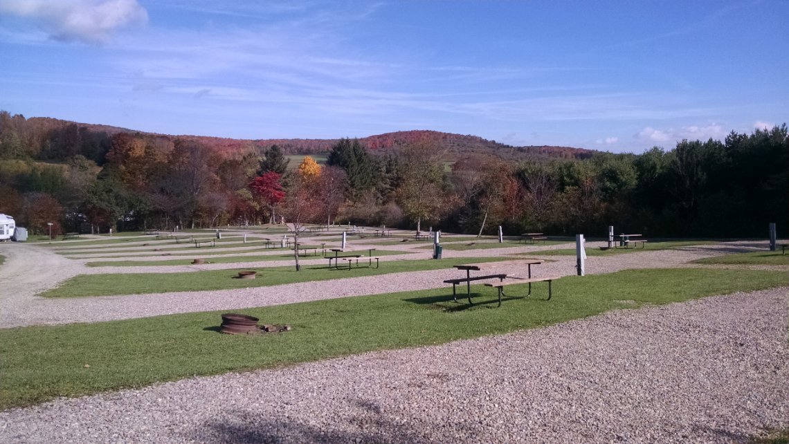 RV Sites at Triple R Camping Resort in Western NY