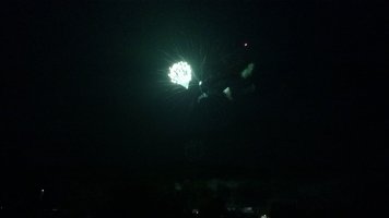 Fireworks on July 4th weekend 2018 at Triple R Camping Resort