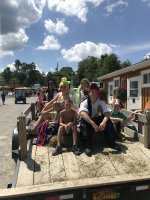 Campers at Pirate and Princess Weekend 2018 at Triple R Campground in Western NY