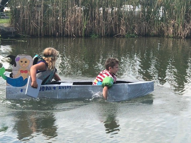 Campers at Pirate and Princess Weekend 2018 at Triple R Campground in Western NY