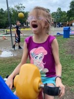 Kids playing on playground at Triple R