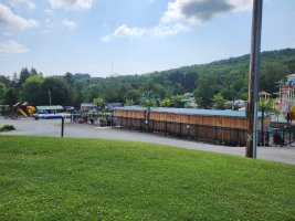 fall view at triple r camping resort campground in wny