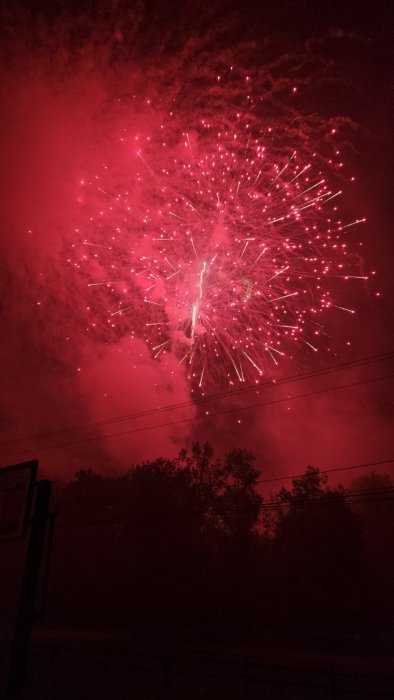 Fireworks at Triple R Camping Resort