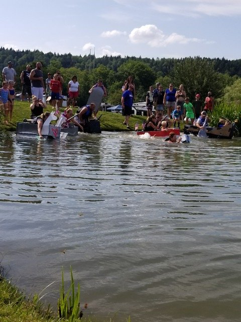 Campers at Pirate and Princess Weekend 2018 at Triple R Campground in Western NY