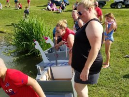 Campers at Pirate and Princess Weekend 2018 at Triple R Campground in Western NY