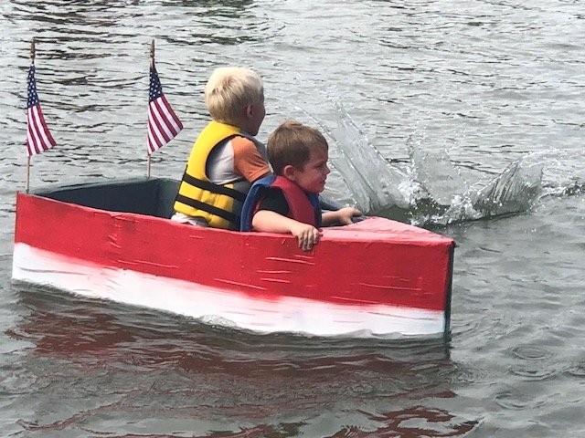 Campers at Pirate and Princess Weekend 2018 at Triple R Campground in Western NY