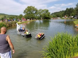 Campers at Pirate and Princess Weekend 2018 at Triple R Campground in Western NY