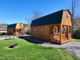 new cabins at triple r camping resort a campground in wny