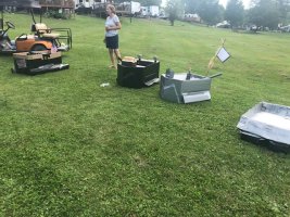 Campers at Pirate and Princess Weekend 2018 at Triple R Campground in Western NY